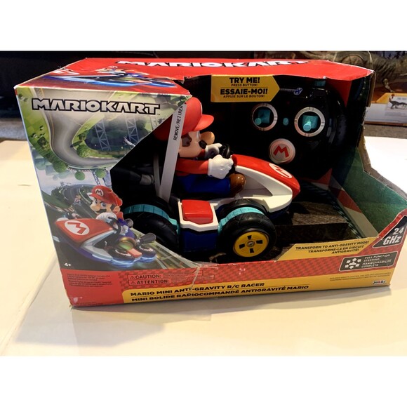 Nintendo Super Mario Kart 8 Mario Anti-Gravity Mini RC Racer 2.4Ghz - NEW - Picture 6 of 8